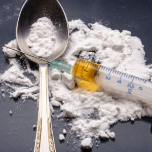 A picture of heroin