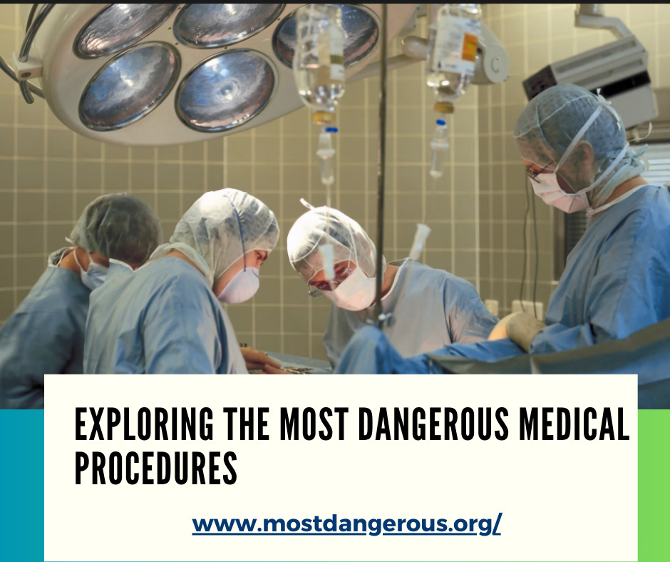 An Infographic Showing Most Dangerous Medical Procedures